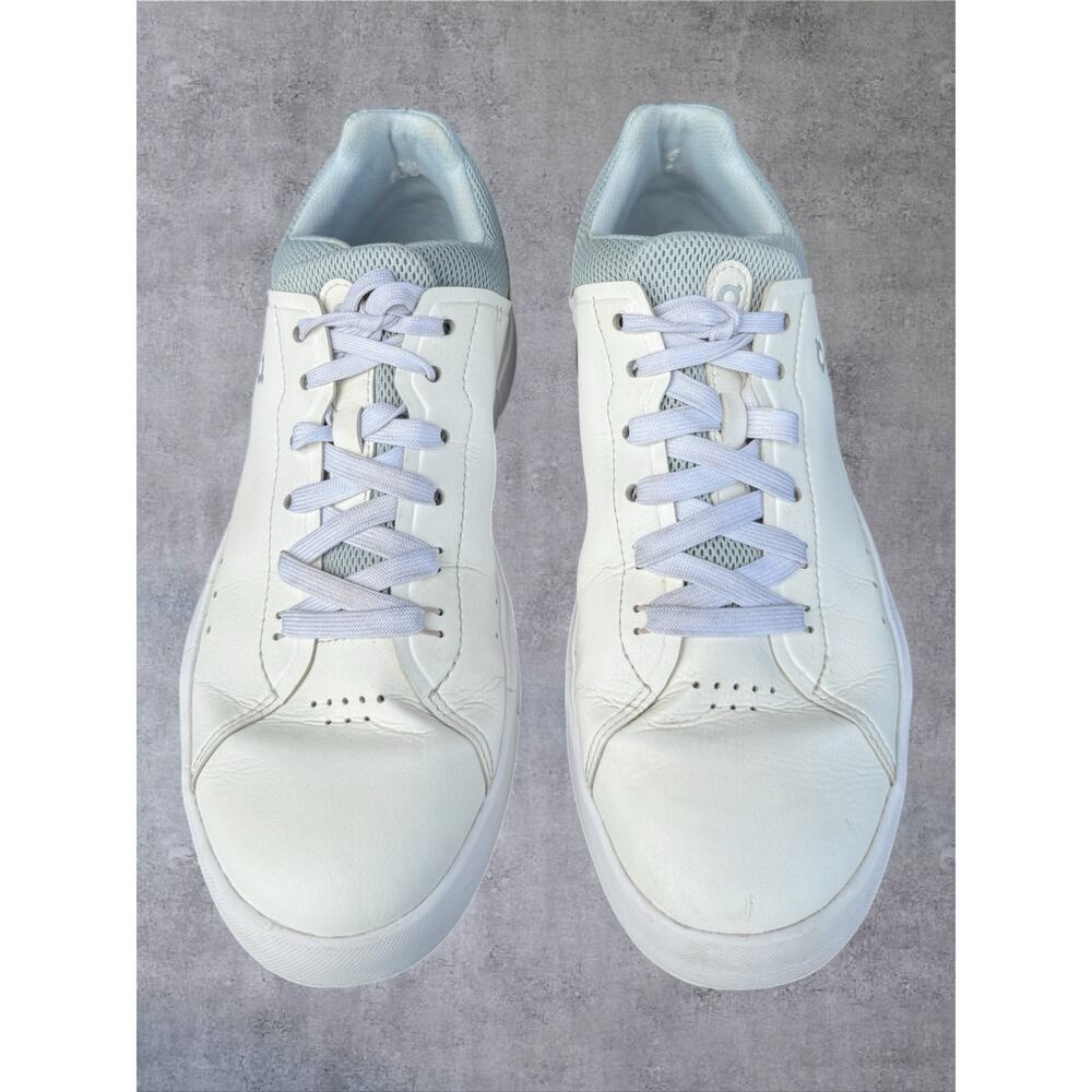 On The Roger Clubhouse Womens 8 White Sand CloudTec Sneakers 3WD10652349 Federer